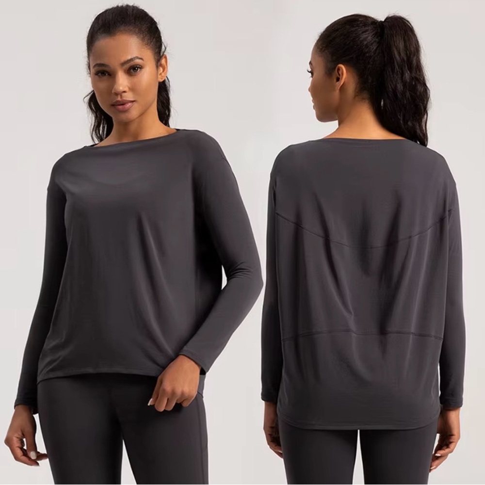 Lululemon Athletica black Long Sleeve Tee